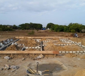 Site Foundation of the Library 2
